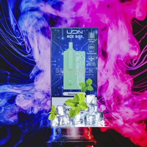 UDN ACE BAR 5000 Spearmint (Мята) купить с доставкой в СПб, по России и СНГ. Цена. Изображение №13. 