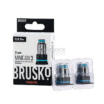 Испаритель Brusko MINICAN 3, AF Mesh Coil, 0,8 Oм (упак 2 шт) купить с доставкой в СПб, по России и СНГ. Цена. Изображение №15. 