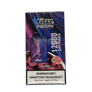 Электронная сигарета Fizzy Pandora 12000 (Малина) купить с доставкой в СПб, по России и СНГ. Цена. Изображение №20. 