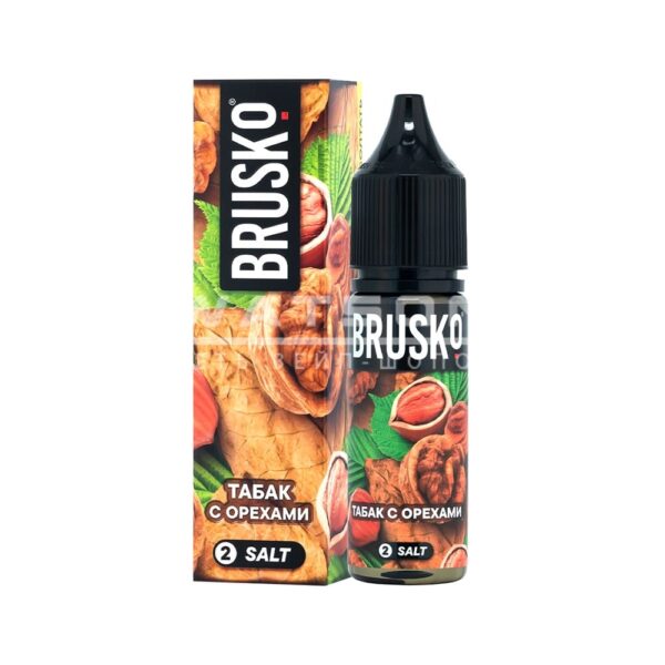 Жидкость Brusko Salt (Chubby) (Табак с орехами) 35 мл 2% (20 мг/мл) купить с доставкой в СПб, по России и СНГ. Цена. Изображение №8. 