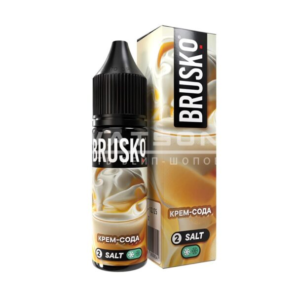 Жидкость Brusko Salt (Chubby) (Крем-сода) 35 мл 2% (20 мг/мл) купить с доставкой в СПб, по России и СНГ. Цена. Изображение №8. 