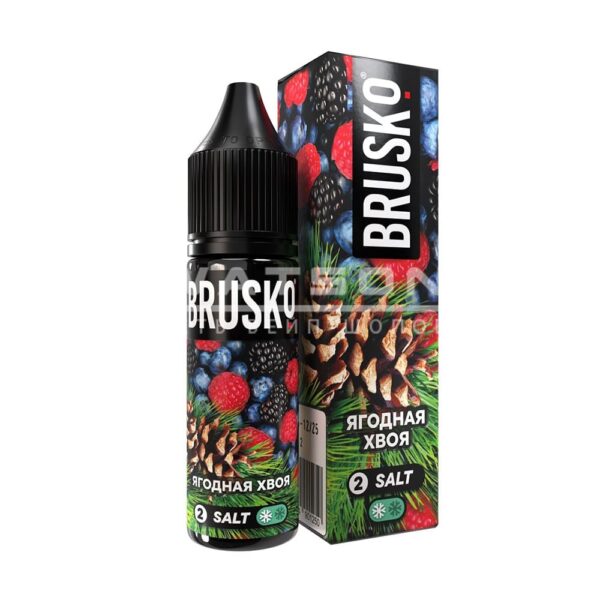 Жидкость Brusko Salt (Chubby) (Ягодная хвоя) 35 мл 2% (20 мг/мл) купить с доставкой в СПб, по России и СНГ. Цена. Изображение №8. 