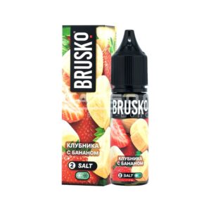 Жидкость Brusko Salt (Chubby) (Клубника с бананом) 35 мл 2% (20 мг/мл) купить с доставкой в СПб, по России и СНГ. Цена. Изображение №14. 