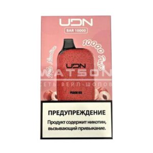 Электронная сигарета UDN BAR 10000 (Сочный персик) купить с доставкой в СПб, по России и СНГ. Цена. Изображение №32. 