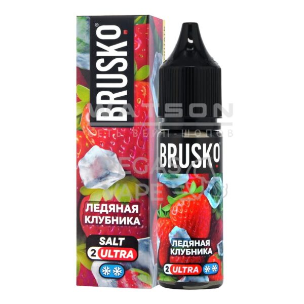 Жидкость Brusko Chubby Salt Strong (Ледяная клубника) 35 мл 2% (20 мг/мл) Strong купить с доставкой в СПб, по России и СНГ. Цена. Изображение №8. 