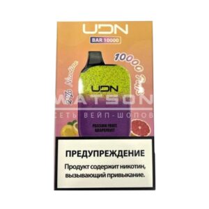 Электронная сигарета UDN BAR 10000 (Клубника арбуз) купить с доставкой в СПб, по России и СНГ. Цена. Изображение №7. 