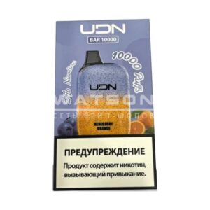 Электронная сигарета UDN BAR 10000 (Черника апельсин) купить с доставкой в СПб, по России и СНГ. Цена. Изображение №12. 