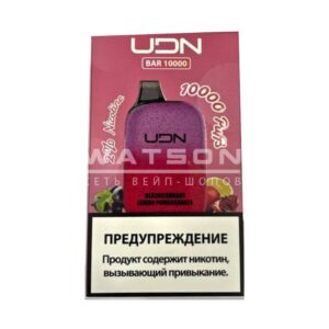 Электронная сигарета UDN BAR 10000 (Черная смородина лимон гранат) купить с доставкой в СПб, по России и СНГ. Цена. Изображение №32. 