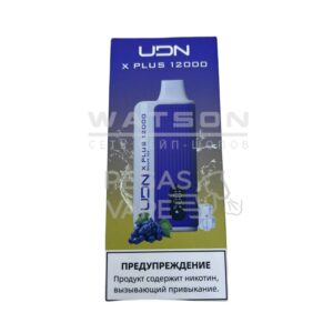 Электронная сигарета UDN X PLUS 12000 (Черничный лед) купить с доставкой в СПб, по России и СНГ. Цена. Изображение №7. 