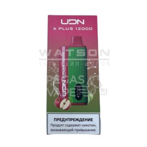 Электронная сигарета UDN X PLUS 12000 (Двойное яблоко) купить с доставкой в СПб, по России и СНГ. Цена. Изображение №21. 