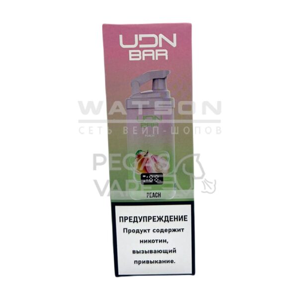 Электронная сигарета UDN BAR 7000 006 (Персик) купить с доставкой в СПб, по России и СНГ. Цена. Изображение №8. 