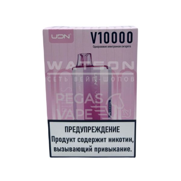 Электронная сигарета UDN V 10000  (Сахарная вата) купить с доставкой в СПб, по России и СНГ. Цена. Изображение №8. 