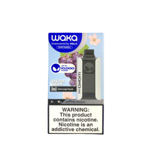 Электронная сигарета Waka PA-10000 Sakura grap (Сакура виноград) купить с доставкой в СПб, по России и СНГ. Цена. Изображение №14. 