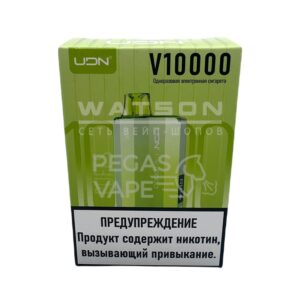 Электронная сигарета UDN V 10000  (Двойное яблоко) купить с доставкой в СПб, по России и СНГ. Цена. Изображение №7. 