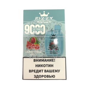 Электронная сигарета FIZZY DIAMOND 9000 (Грейпфрутовый арбуз) купить с доставкой в СПб, по России и СНГ. Цена. Изображение №20. 