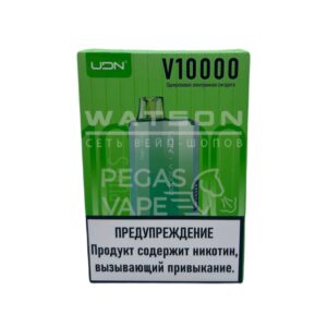 Электронная сигарета UDN V 10000  (Двойное яблоко) купить с доставкой в СПб, по России и СНГ. Цена. Изображение №12. 