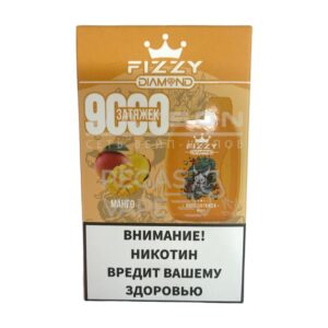 Электронная сигарета FIZZY DIAMOND 9000 (Манго) купить с доставкой в СПб, по России и СНГ. Цена. Изображение №24. 