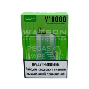 Электронная сигарета UDN V 10000  (Клубника киви) купить с доставкой в СПб, по России и СНГ. Цена. Изображение №6. 