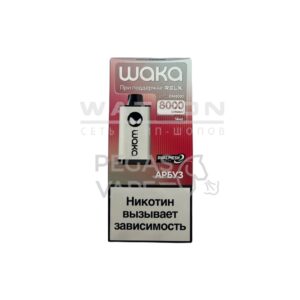 Электронная сигарета WAKA soPRO DM 8000  Watermelon Chill (Арбуз) купить с доставкой в СПб, по России и СНГ. Цена. Изображение №16. 