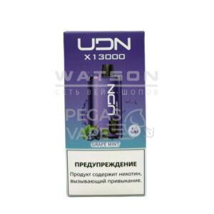 Электронная сигарета UDN BAR X 13000  (Мятный виноград) купить с доставкой в СПб, по России и СНГ. Цена. Изображение №17. 