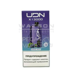 Электронная сигарета UDN BAR X 13000  (Мятный виноград) купить с доставкой в СПб, по России и СНГ. Цена. Изображение №27. 