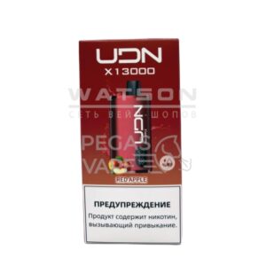 Электронная сигарета UDN BAR X 13000  (Красное яблоко) купить с доставкой в СПб, по России и СНГ. Цена. Изображение №22. 