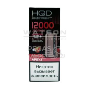 Электронная сигарета HQD GLAZE 12000 (Арбуз со льдом) купить с доставкой в СПб, по России и СНГ. Цена. Изображение №21. 