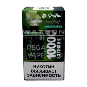 Электронная сигарета PuffMi DUMESH 10000 (Ванильное мороженое) купить с доставкой в СПб, по России и СНГ. Цена. Изображение №20. 