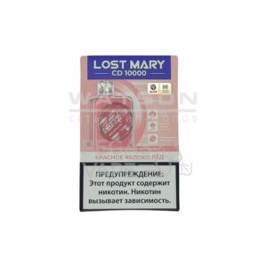 Картридж LOST MARY CD 10000 (Красное яблоко) купить с доставкой в СПб, по России и СНГ. Цена. Изображение №27. 