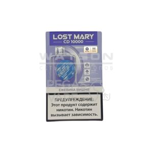 Картридж LOST MARY CD 10000 (Ежевика вишня) купить с доставкой в СПб, по России и СНГ. Цена. Изображение №24. 