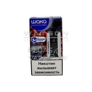Электронная сигарета WAKA SoPro PA 10000 Blueberry Pomegranate (Черника гранат) купить с доставкой в СПб, по России и СНГ. Цена. Изображение №14.