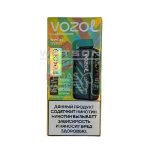 Электронная сигарета VOZOL GEAR POWER 20000 (Лимон лайм) купить с доставкой в СПб, по России и СНГ. Цена. Изображение №53. 