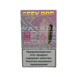 Электронная сигарета Geek Bar Pulse 12000 (Персик лед ) купить с доставкой в СПб, по России и СНГ. Цена. Изображение №37. 