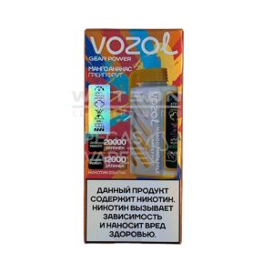 Электронная сигарета VOZOL GEAR POWER 20000 (Манго ананас грейпфрут) купить с доставкой в СПб, по России и СНГ. Цена. Изображение №53. 