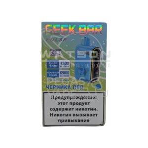 Электронная сигарета Geek Bar Pulse 12000 (Черника лед ) купить с доставкой в СПб, по России и СНГ. Цена. Изображение №23. 
