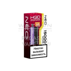 Электронная сигарета HQD NEO 15000 (Малиновый лимонад) купить с доставкой в СПб, по России и СНГ. Цена. Изображение №16. 