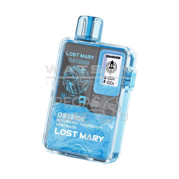 Электронная сигарета LOST MARY OS 12000 (Черника малина лимонад) купить с доставкой в СПб, по России и СНГ. Цена. Изображение №8. 