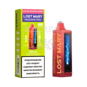 Электронная сигарета LOST MARY MO 20000 (Кислая малина джем) купить с доставкой в СПб, по России и СНГ. Цена. Изображение №14. 