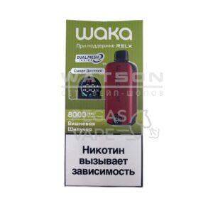 Электронная сигарета WAKA soPro DM8000i Cherry Lime (Вишневая шипучка) купить с доставкой в СПб, по России и СНГ. Цена. Изображение №11. 