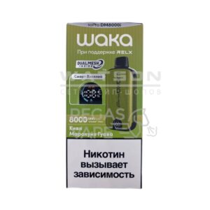Электронная сигарета WAKA soPro DM8000i Kiwi Passion Guava (Киви маракуйя гуава) купить с доставкой в СПб, по России и СНГ. Цена. Изображение №11. 