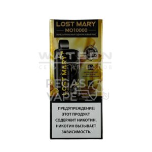 Электронная сигарета LOST MARY Golden Black MO 10000 (Лимон мята) купить с доставкой в СПб, по России и СНГ. Цена. Изображение №8. 