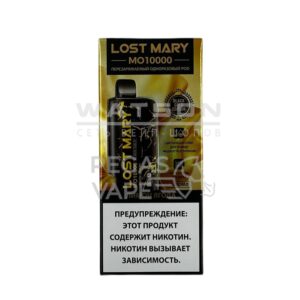 Электронная сигарета LOST MARY Golden Black MO 10000 (Лимон ягода) купить с доставкой в СПб, по России и СНГ. Цена. Изображение №9. 