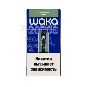 Электронная сигарета WAKA soPRO 20000 Fresh  (Мята) купить с доставкой в СПб, по России и СНГ. Цена. Изображение №24. 