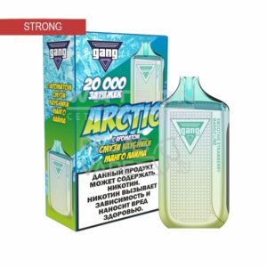 Электронная сигарета GANG ARCTIC 20000 (Смузи клубника манго лайм) купить с доставкой в СПб, по России и СНГ. Цена. Изображение №11. 