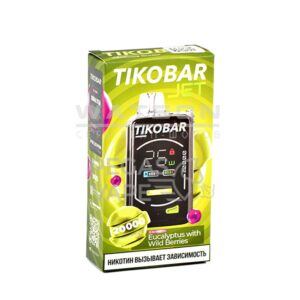 Электронная сигарета TIKOBAR JET 20000 Eucalyptus with wild berries (Хвойные ягоды) купить с доставкой в СПб, по России и СНГ. Цена. Изображение №32. 