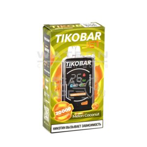 Электронная сигарета TIKOBAR JET 20000 Mint blackberry (Мята ежевика) купить с доставкой в СПб, по России и СНГ. Цена. Изображение №7. 