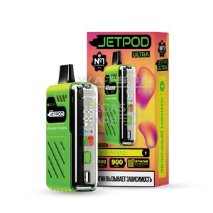 Электронная сигарета JETPOD ULTRA 14000 Apple mojito (Яблочный Мохито) купить с доставкой в СПб, по России и СНГ. Цена. Изображение №29. 