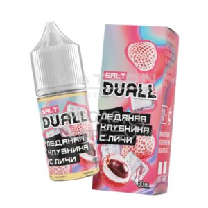 Жидкость DUALL Salt (Ледяная клубника с личи ) 30 мл 2% (20 мг/мл) купить с доставкой в СПб, по России и СНГ. Цена. Изображение №16. 